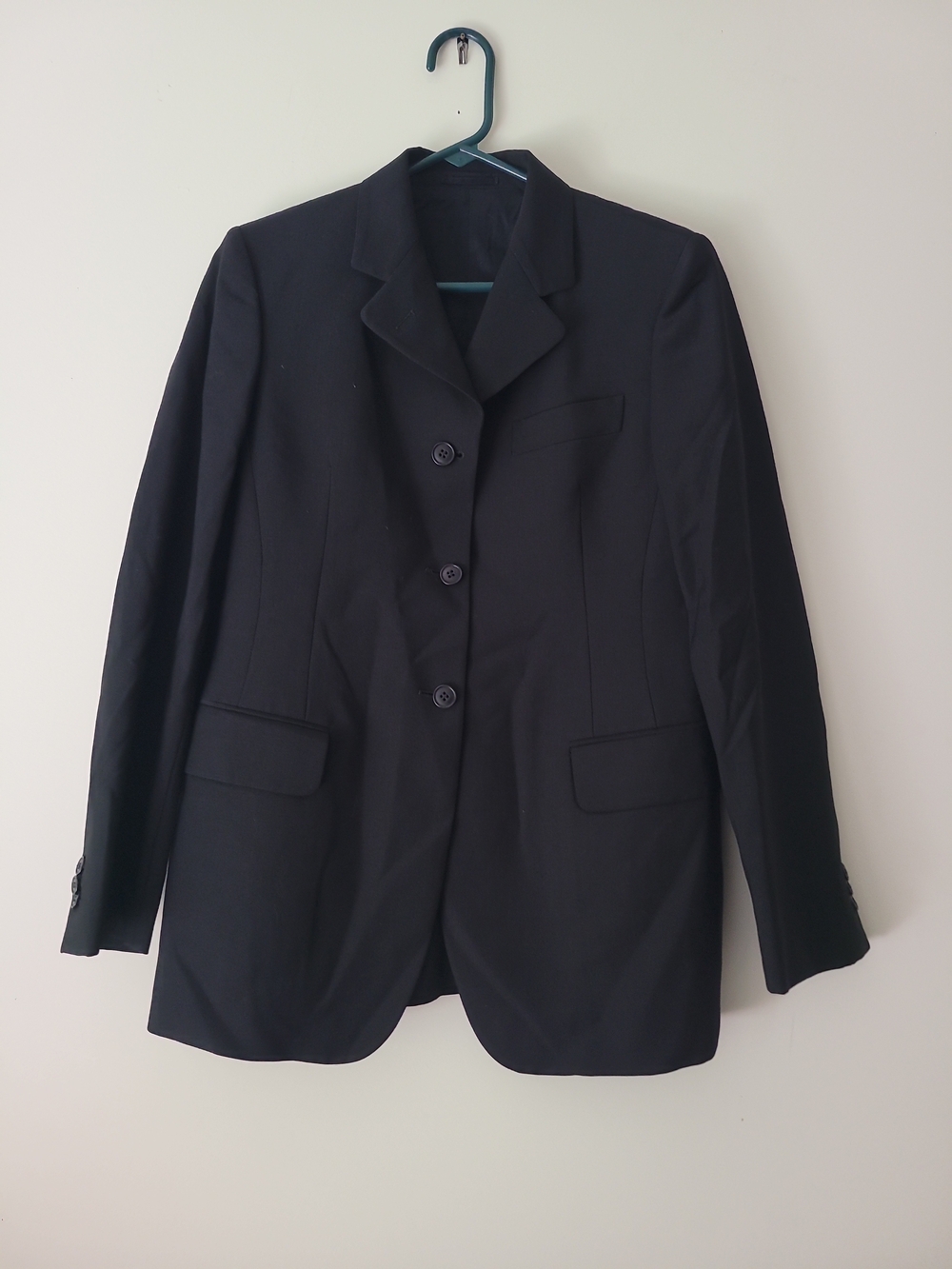 Burberrys Women's Black Blazer Size 42/6